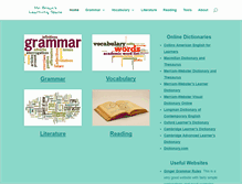 Tablet Screenshot of mrbrownslearningspace.com